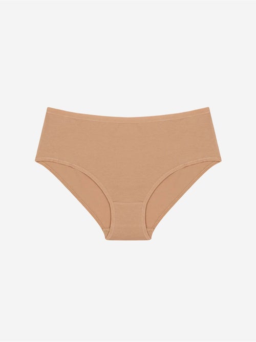 Slip taille haute fresh basic cover en coton penti - Kiabi