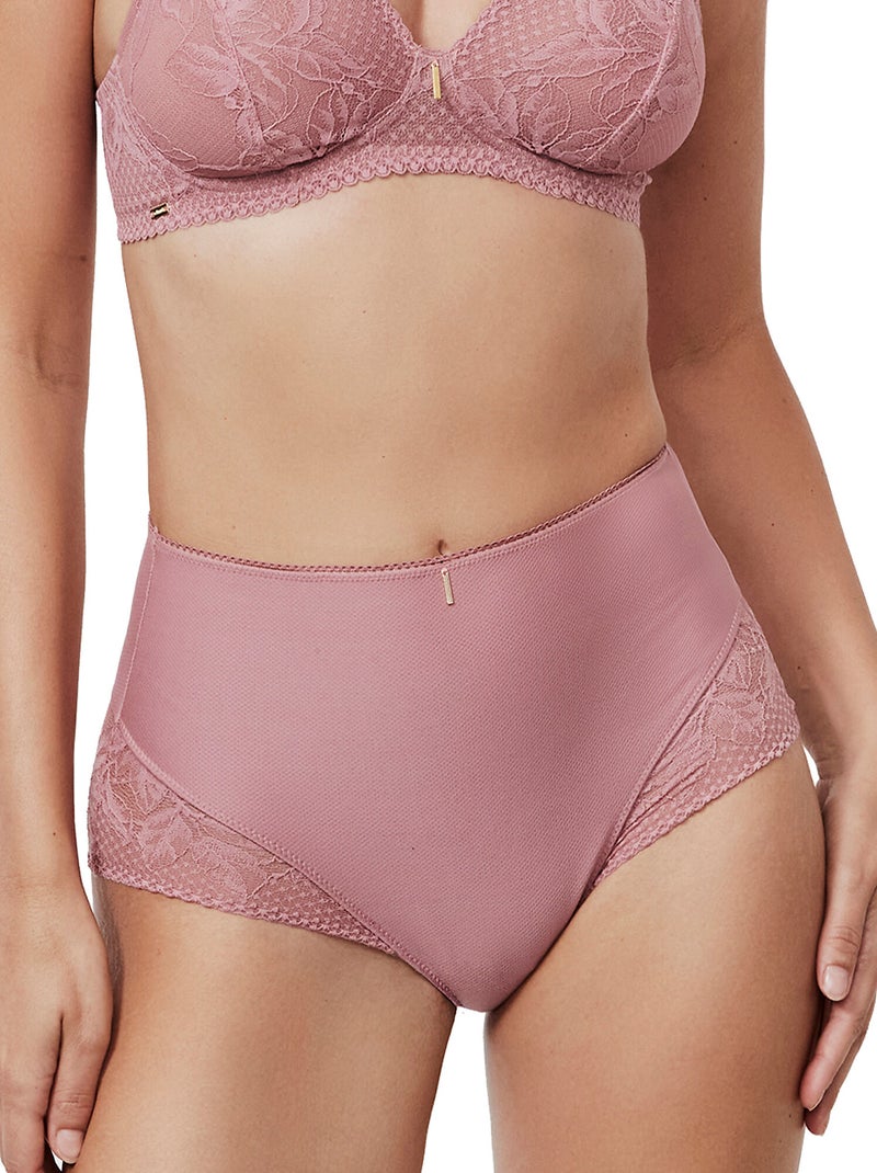 Slip taille haute gainant MALITZIA Rose - Kiabi
