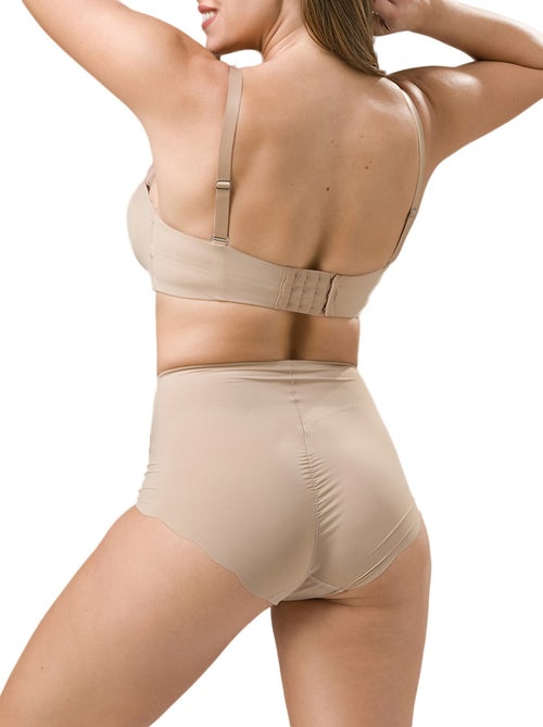 Slip taille haute gainant Secret Sense - Kiabi