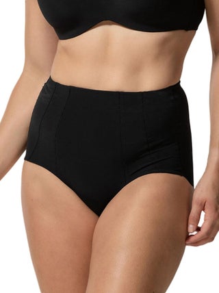 Slip taille haute gainant Secret Sense noir