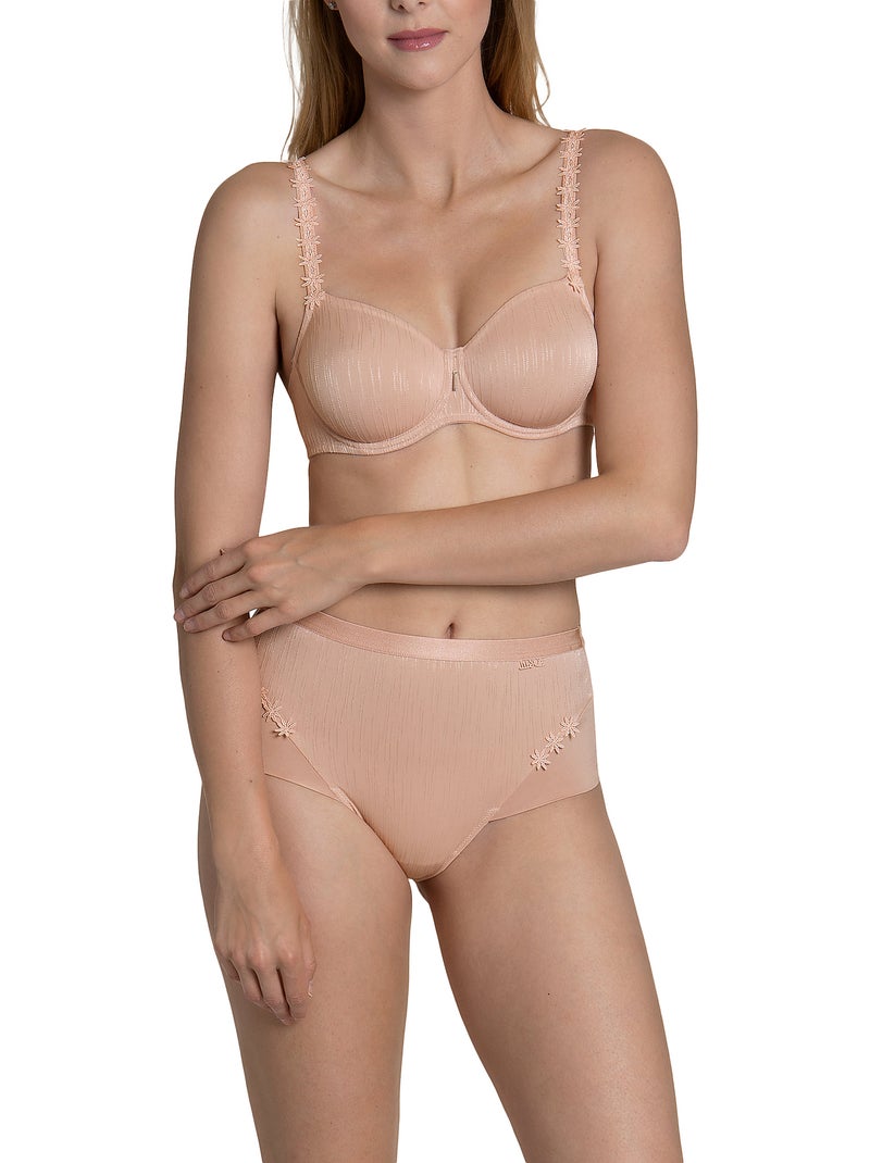 Slip taille haute Gracia Rose - Kiabi