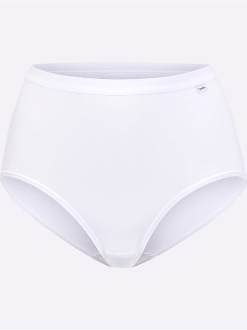 Slip Taille Haute Jersey Fin - Taille Standard - Witt - Lot de 3 - Kiabi