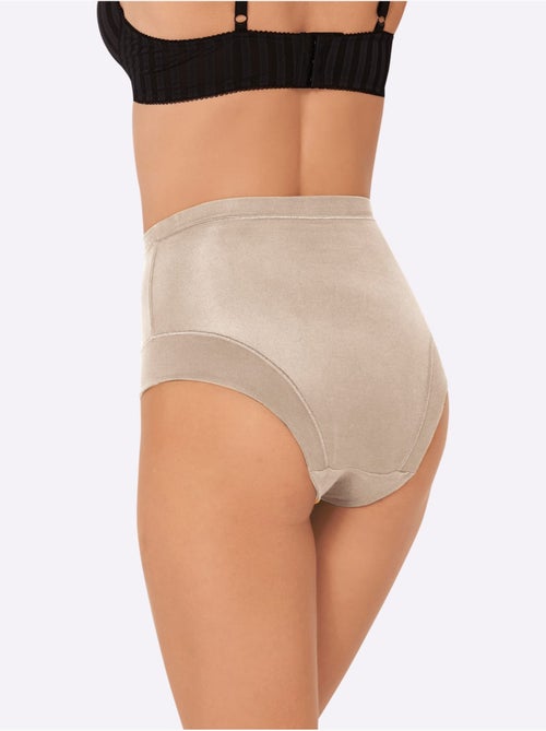 Slip Taille Haute Jersey Fin - Taille Standard - Witt - Lot de 3 - Kiabi