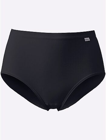 Slip Taille Haute Jersey Fin - Taille Standard - Witt - Lot de 3