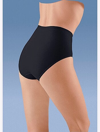 Slip Taille Haute Jersey Fin - Taille Standard - Witt - Lot de 3
