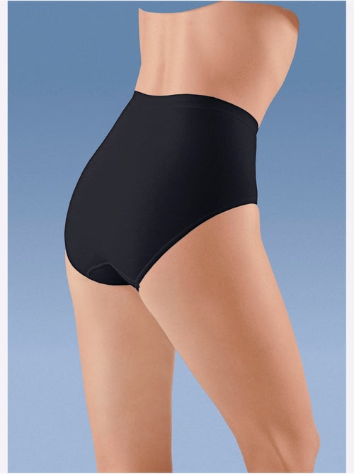 Slip Taille Haute Jersey Fin - Taille Standard - Witt - Lot de 3 - Kiabi