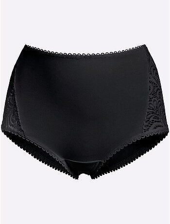 Slip Taille Haute Jersey Fin - Taille Standard - Witt - Lot de 3