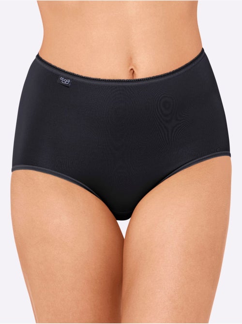 Slip Taille Haute Jersey Fin - Taille Standard - Witt - Lot de 3 - Kiabi