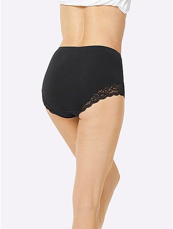 Slip Taille Haute Jersey Fin - Witt - Lot de 4