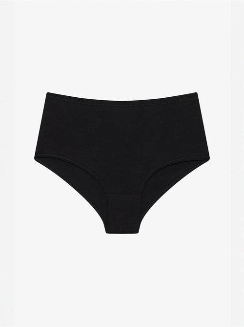 Slip taille haute lot de 3 penti - Kiabi Slip taille haute lot de 3 penti - Kiabi