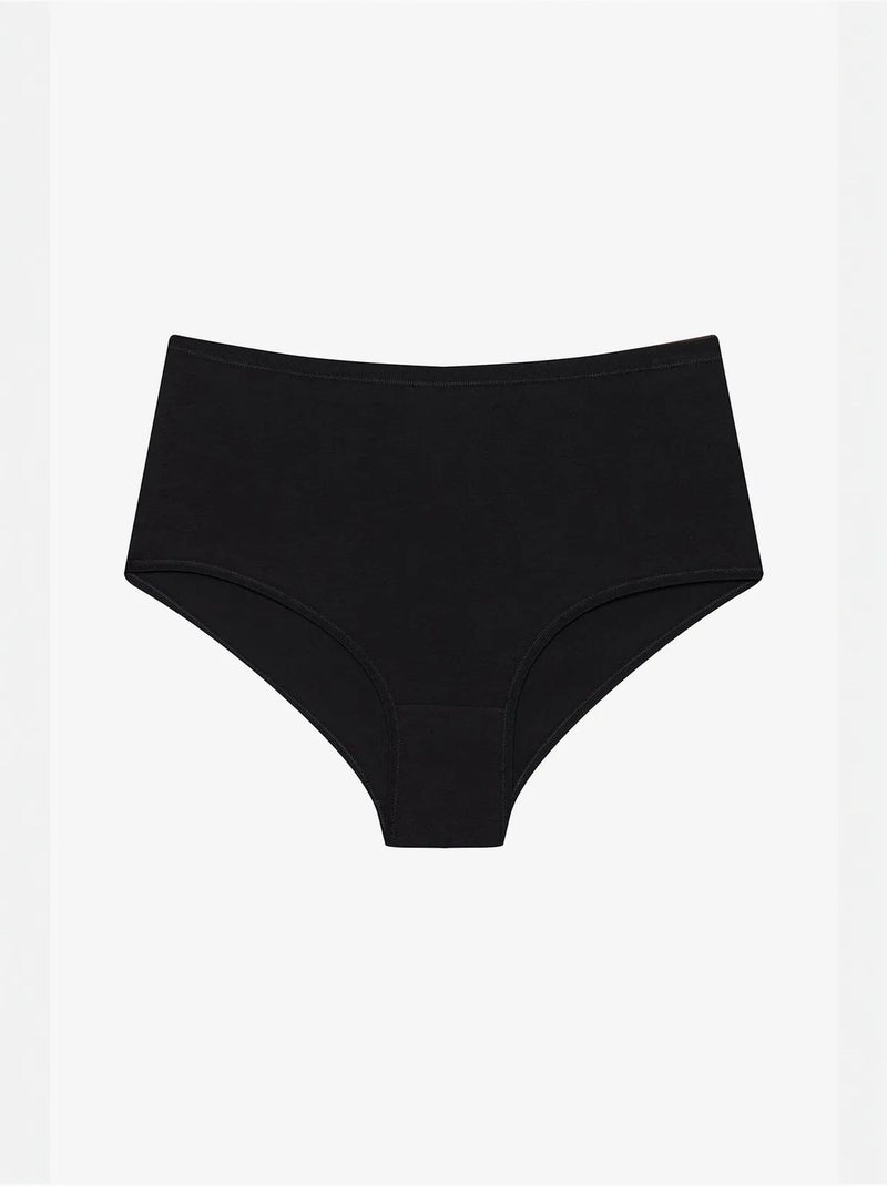 Slip taille haute lot de 3 penti Noir - Kiabi