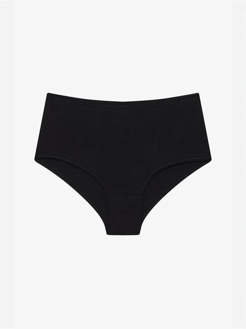 Slip taille haute lot de 3 penti - Kiabi Slip taille haute lot de 3 penti - Kiabi