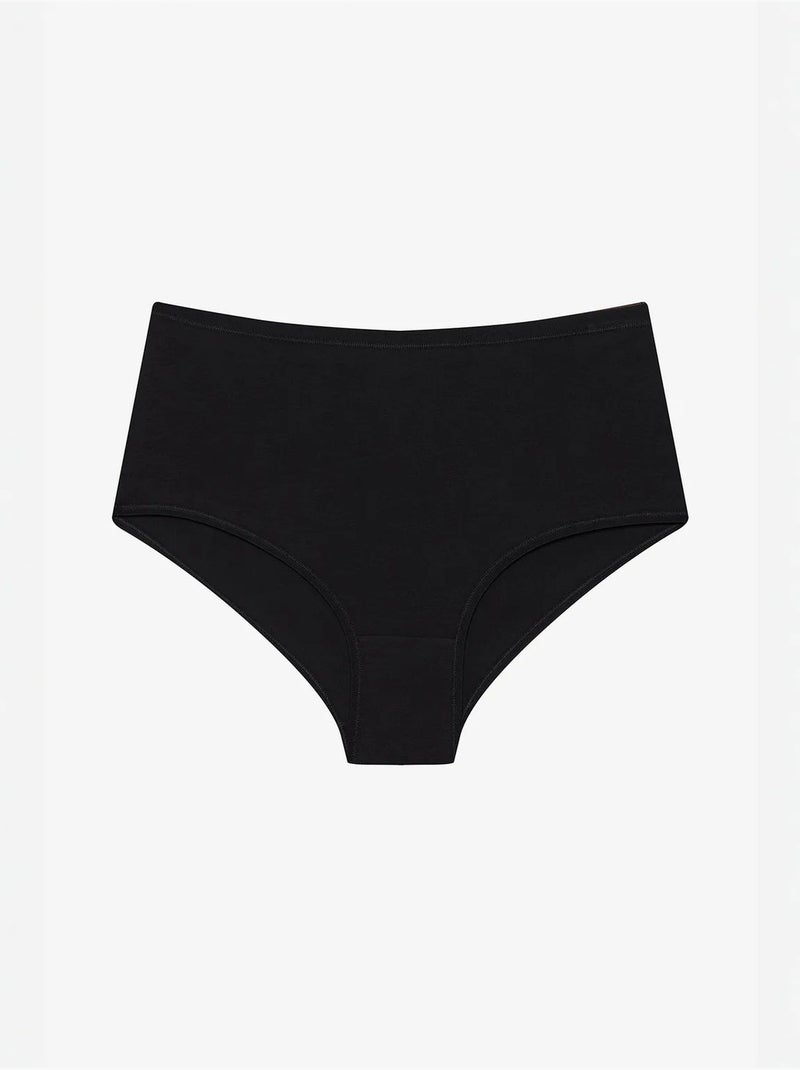 Slip taille haute lot de 3 penti Noir - Kiabi