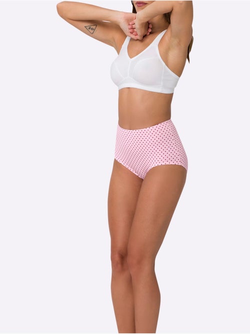 Slip Taille Haute Lot De (3 Pièces) - Moda Vilona - Lot de 3 - Kiabi