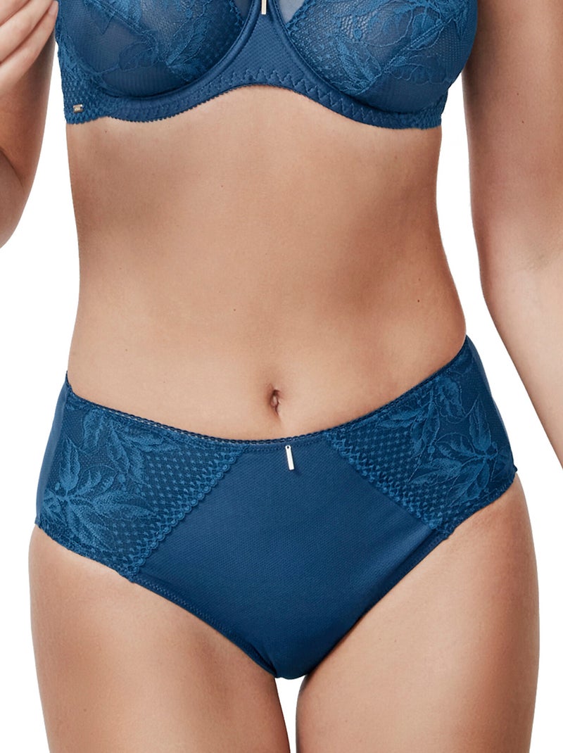 Slip taille haute MALITZIA Bleu - Kiabi
