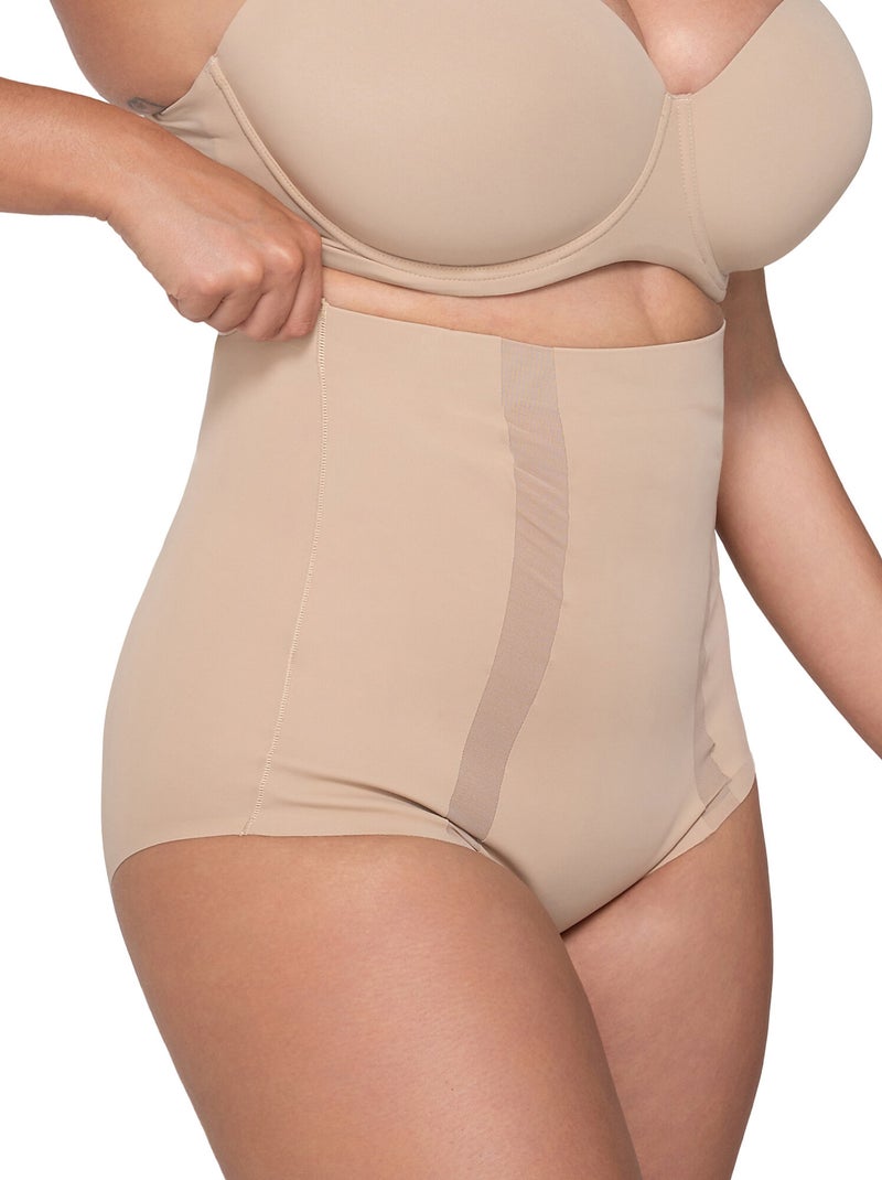 Slip taille ultra haute gainant SCULPT Beige - Kiabi