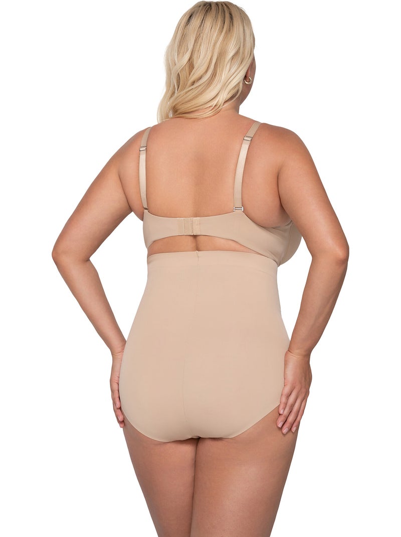 Slip taille ultra haute gainant SCULPT Beige - Kiabi