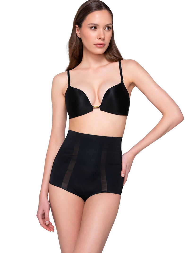 Slip taille ultra haute gainant SCULPT Noir - Kiabi