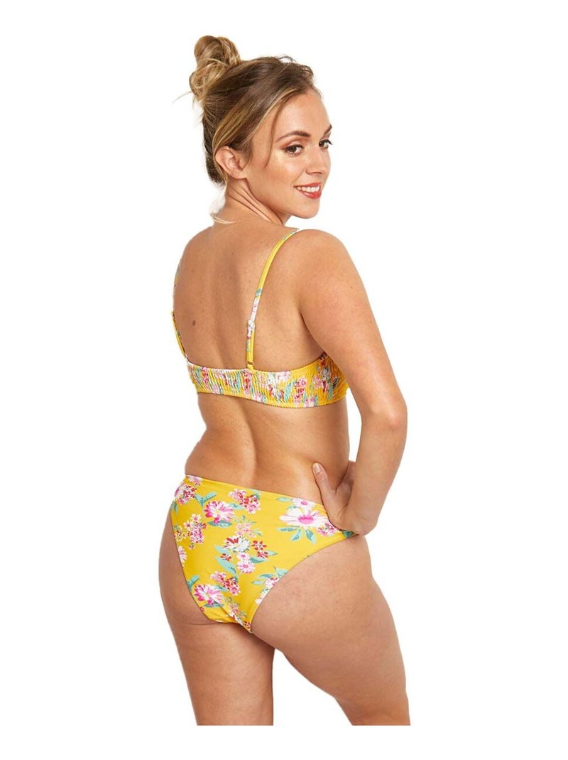 Slip tanga FROUFROU - Brigitte Bardot Bain Jaune - Kiabi