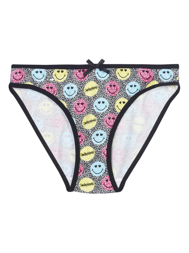 Slip TEEN (lot de 3) - Pomm'Poire Multicolore - Kiabi