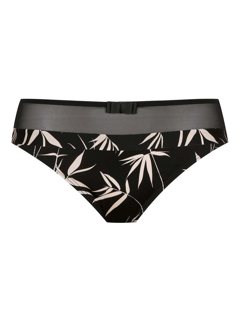 Slip TULLE DESIGN Beige/Noir - Kiabi