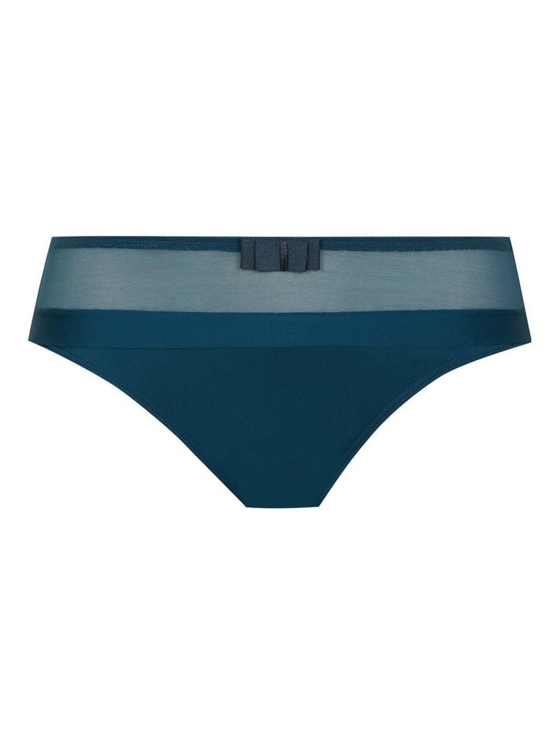 Slip TULLE DESIGN Bleu paon - Kiabi