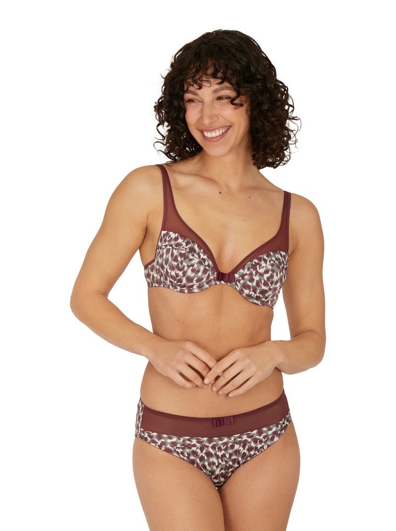 Slip TULLE DESIGN Multicolore - Kiabi
