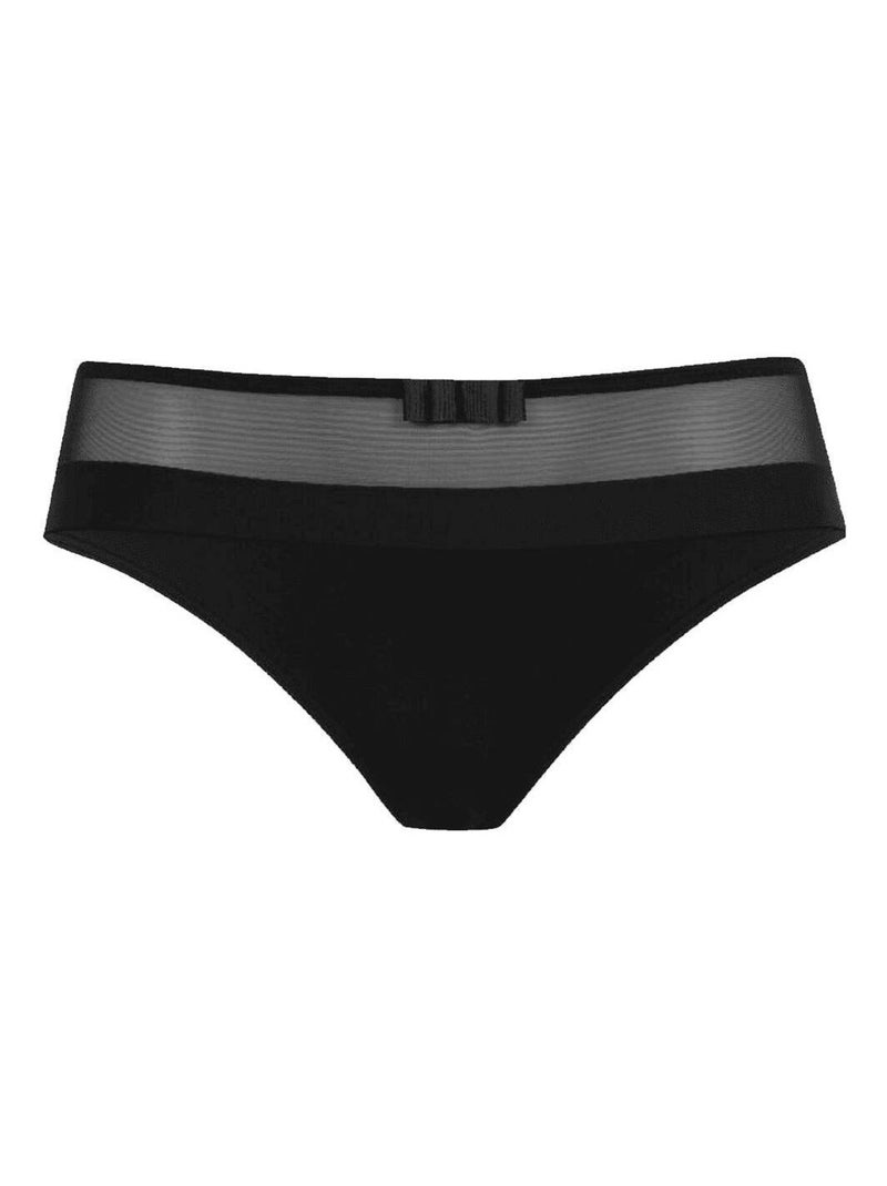 Slip TULLE DESIGN Noir - Kiabi