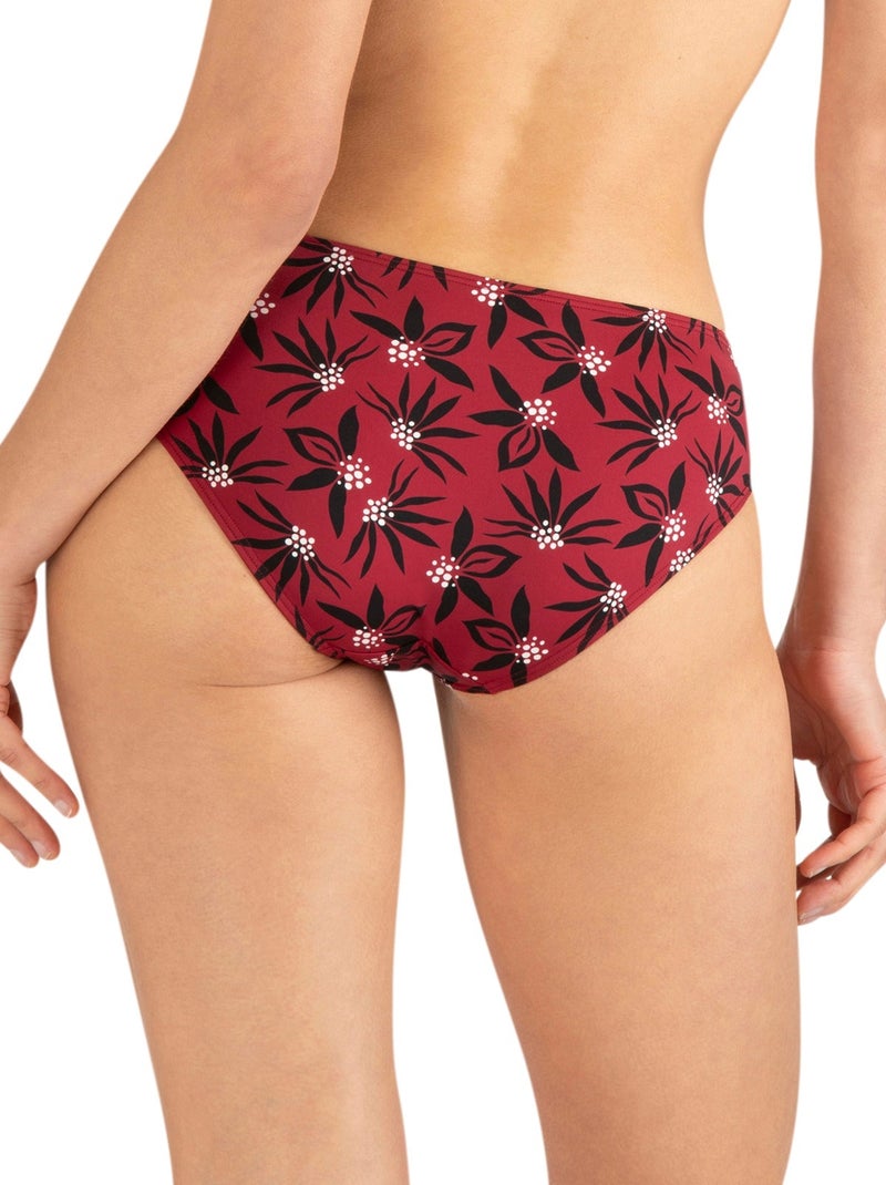 Slip TULLE DESIGN Rouge - Kiabi