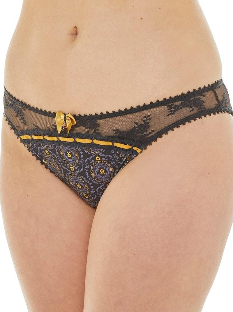 Slip VINTAGE - Brigitte Bardot Gris - Kiabi