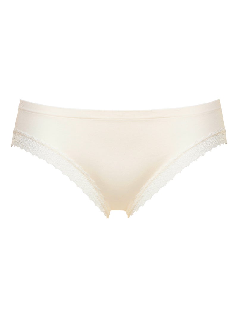 Slip Zen Dentelle Billet Doux Blanc cassé - Kiabi