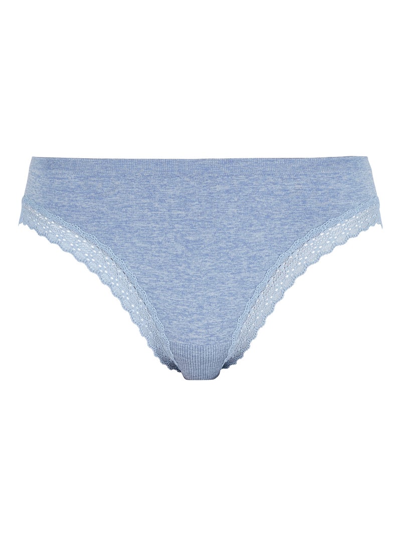 Slip Zen Dentelle Billet Doux Bleu lavande - Kiabi