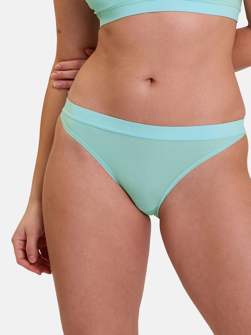 Slip Zen Light Dentelle Billet Doux Bleu - Kiabi