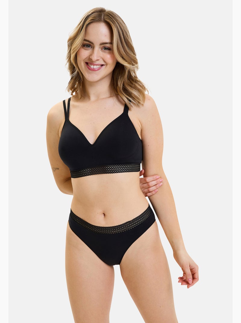 Slip Zen Light Pure Billet Doux Noir - Kiabi