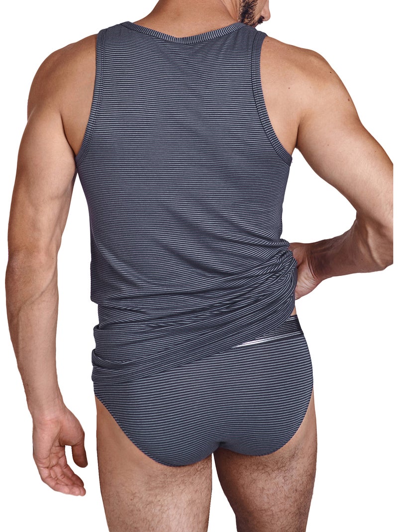 Slip Zeus Lisca Gris - Kiabi