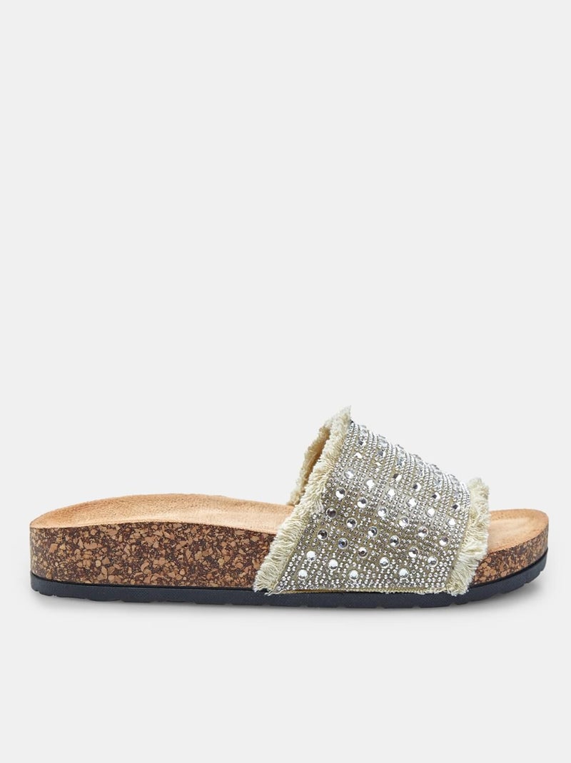 Slipper comfortables BATA Beige - Kiabi