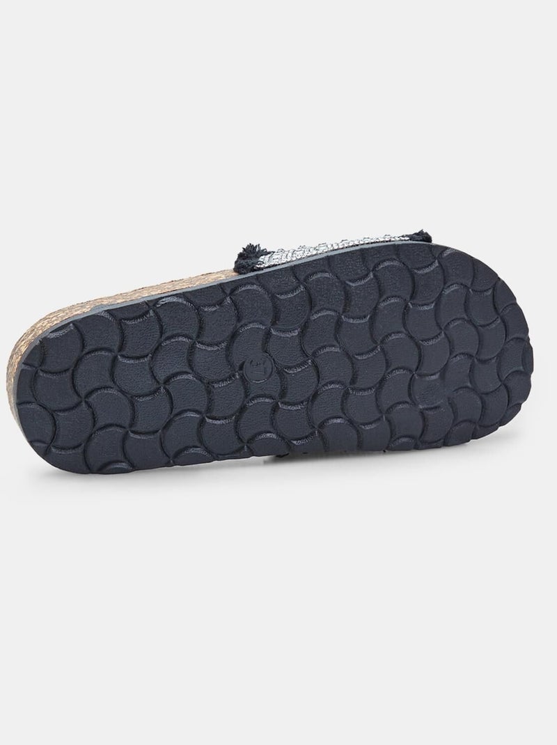 Slipper comfortables BATA Noir - Kiabi