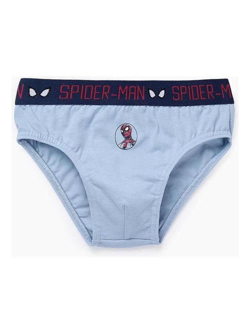 Spiderman - Confezione 3 Slip In Cotone, Per Bambino, 3-4 Anni, Rosso - 7