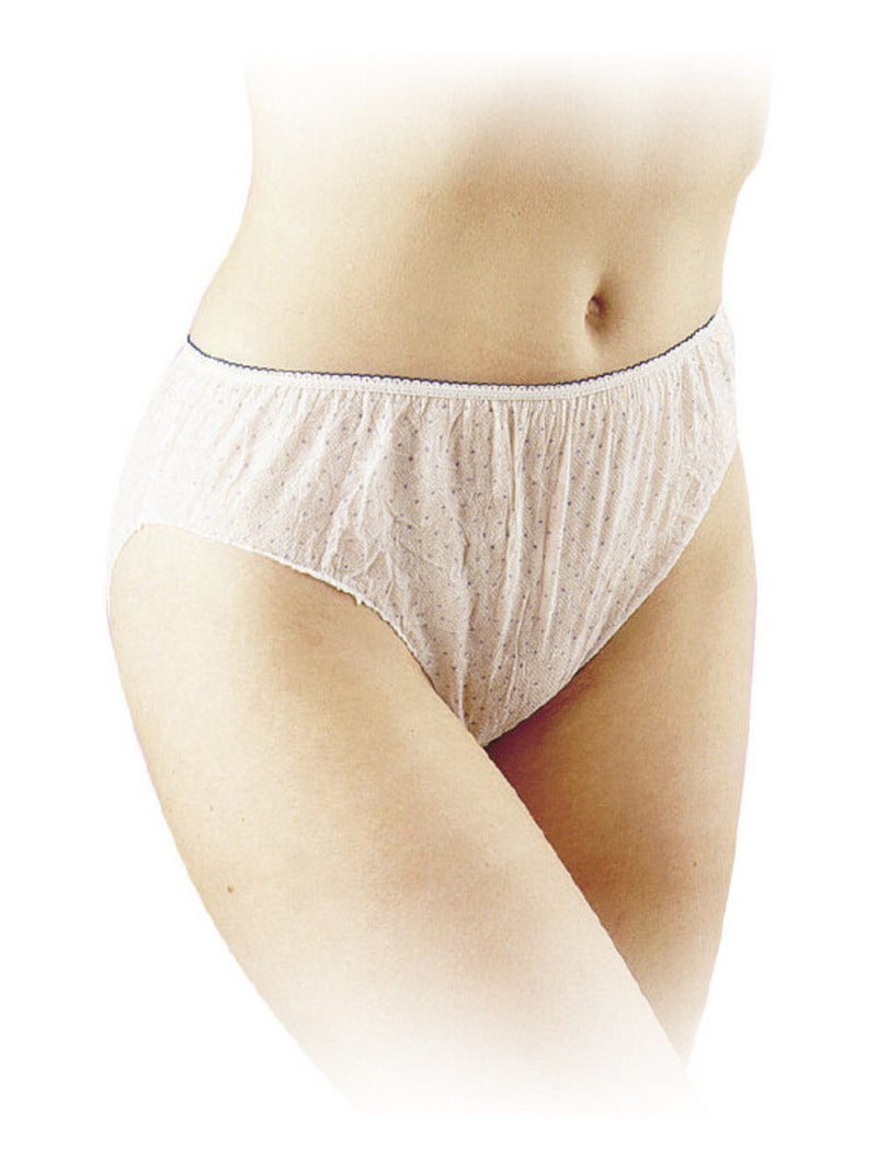 Slips de maternité jetables x4 Blanc - Kiabi