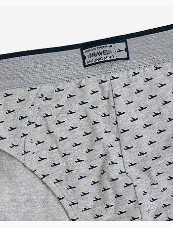 Slips de voyage pour homme ANTONIO MIRO (boîte de 2 unités)