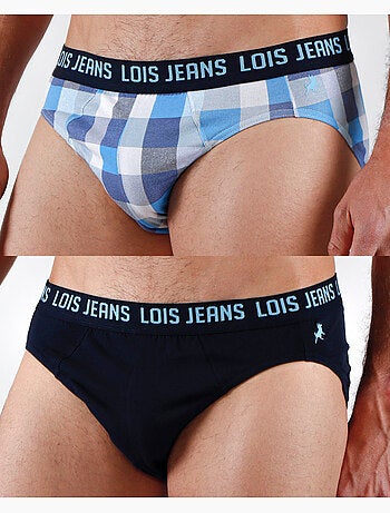 Slips en jean VIP pour homme LOIS (boîte de 2 unités)