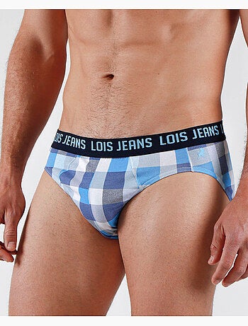 Slips en jean VIP pour homme LOIS (boîte de 2 unités)
