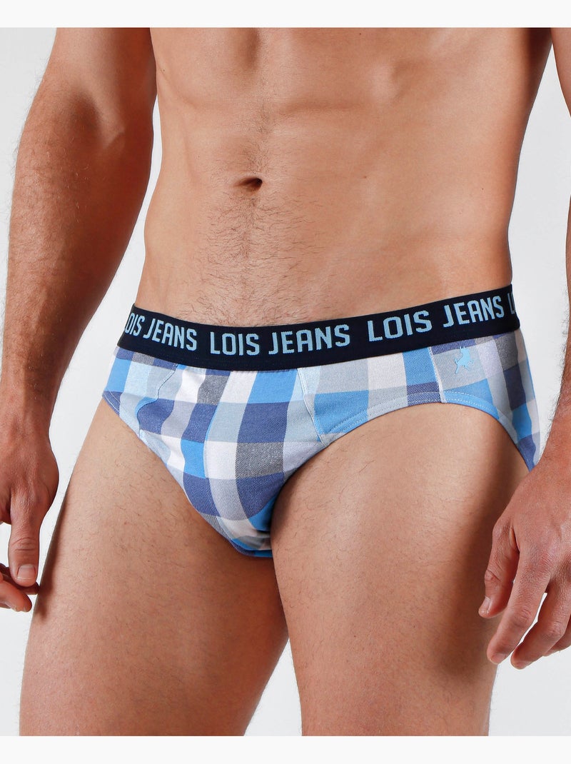 Slips en jean VIP pour homme LOIS (boîte de 2 unités) Multicolore - Kiabi