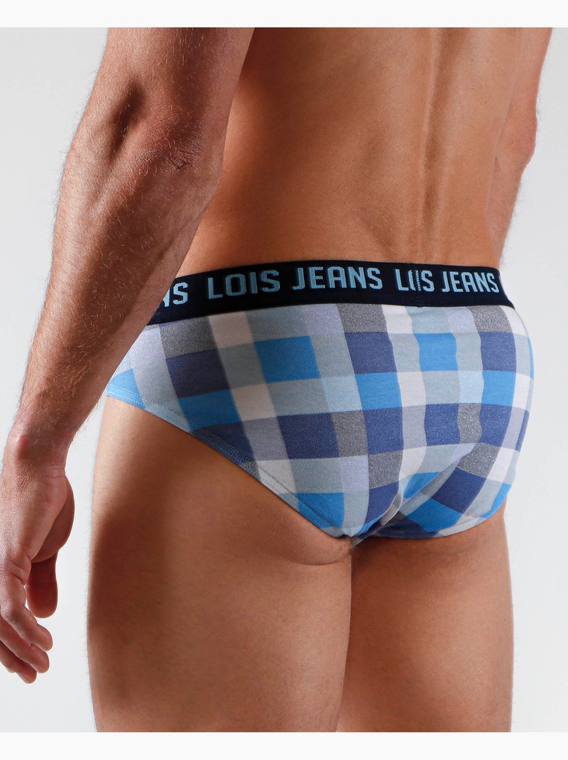 Slips en jean VIP pour homme LOIS (boîte de 2 unités) Multicolore - Kiabi