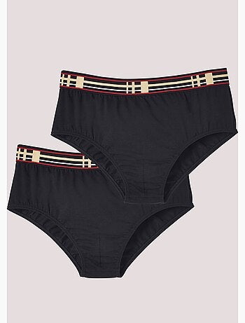 Slips fermés avec ceinture fantaisie - Afibel