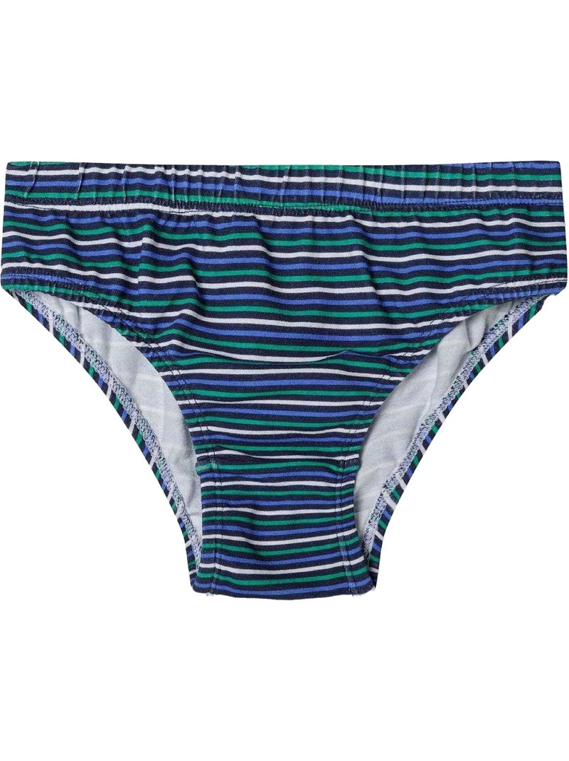 Slips motif/style imprimé - minoti Bleu - Kiabi