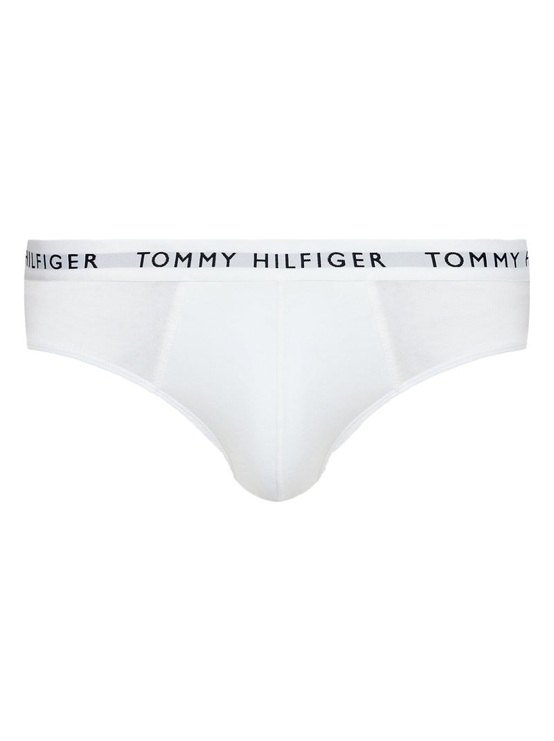 Slips motif/style logo - tommy hilfiger Noir Blanc Gris - Kiabi