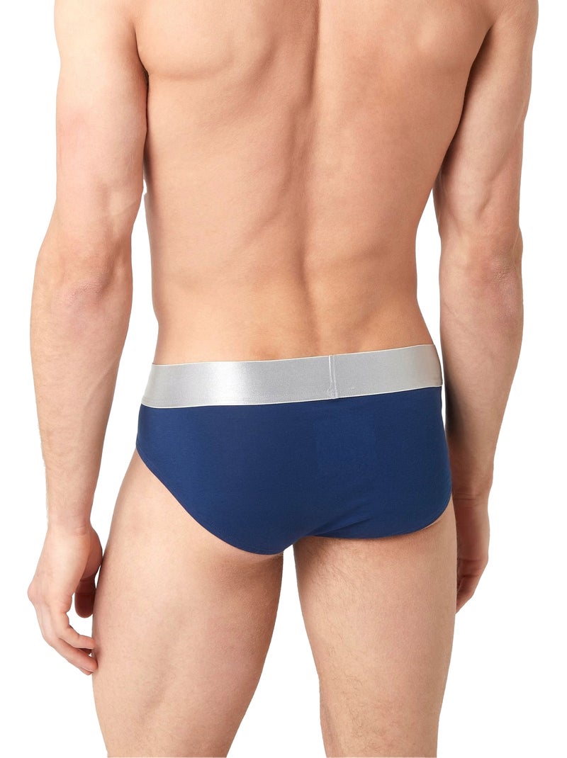 Slips motif/style uni - calvin klein Bleu marine - Kiabi