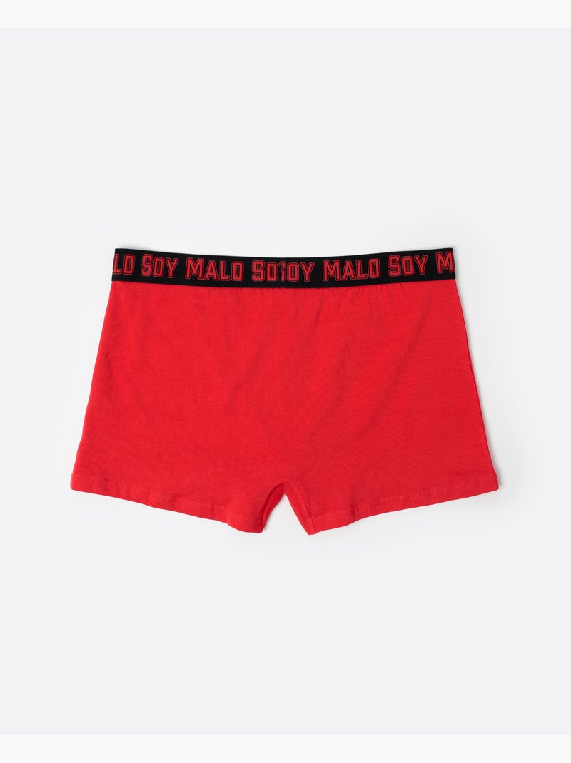 Slips/Boxers pour hommes ADMAS, couleur anthracite, avec poche Rouge - Kiabi