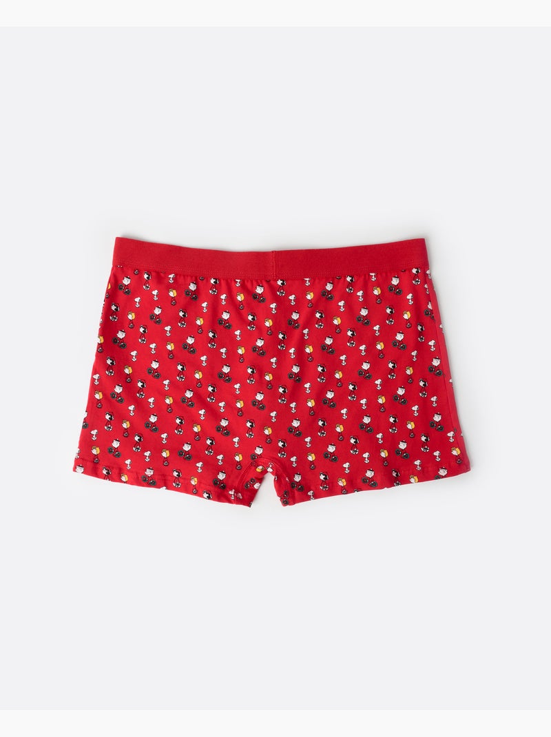 Slips/Boxers pour hommes PEANUTS HoHo Mood Rouge - Kiabi